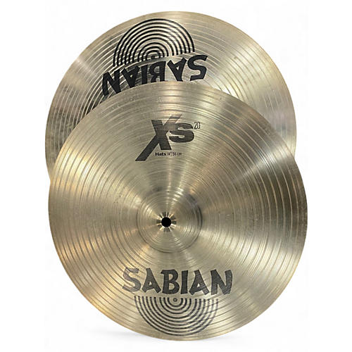 Used SABIAN 14in XS20 Hi Hat Pair Cymbal 33