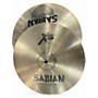 Used SABIAN 14in XS20 Hi Hat Pair Cymbal 33