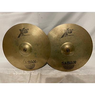 SABIAN Used SABIAN 14in XS20 Medium Hi Hat Pair Cymbal