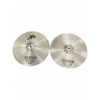 SABIAN Used SABIAN 14in XS20 Medium Hi Hat Pair Cymbal