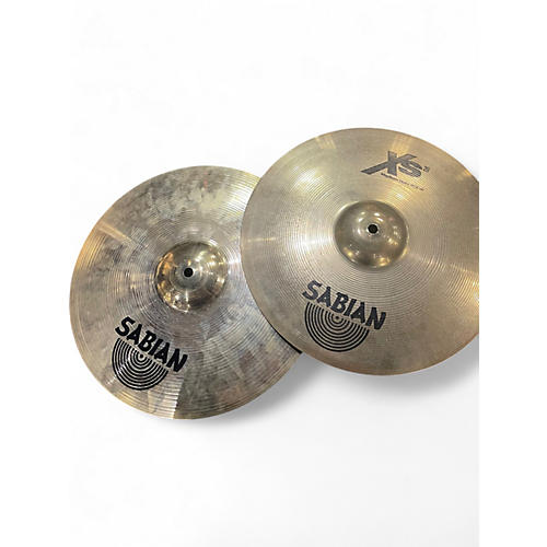 Used SABIAN 14in XS20 Medium Hi Hat Pair Cymbal 33