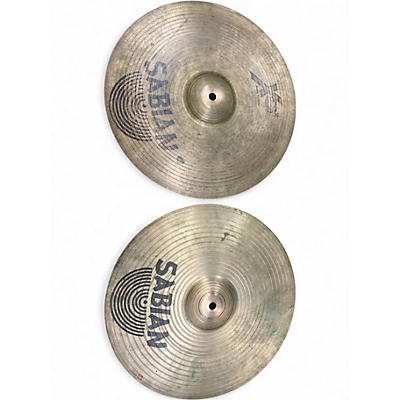 Used SABIAN 14in XS20 Medium Hi Hat Pair Cymbal