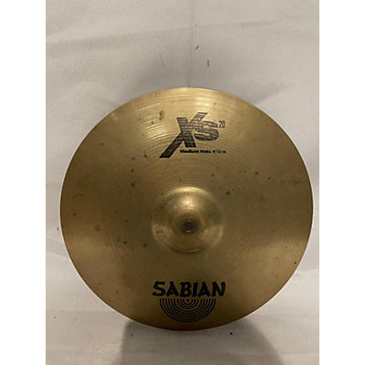 SABIAN Used SABIAN 14in XS20 Medium Hi Hat Top Cymbal