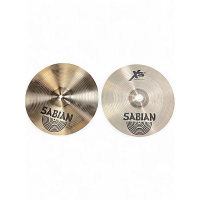 SABIAN Used SABIAN 14in XS20 Rock Hi Hat Pair Cymbal