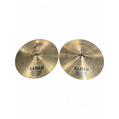 Used SABIAN 14in XS20 Rock Hi Hat Pair Cymbal