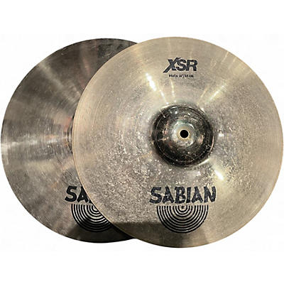 Used SABIAN 14in XSR  Cymbal