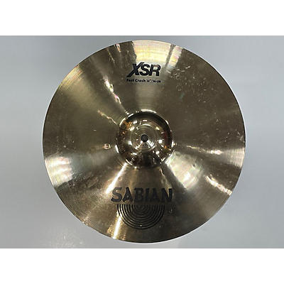 SABIAN Used SABIAN 14in XSR FAST CRASH Cymbal