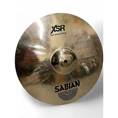 Used SABIAN 14in XSR FAST CRASH Cymbal