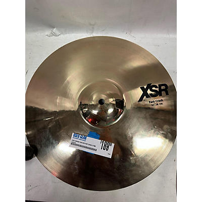 SABIAN Used SABIAN 14in XSR Fast Crash Cymbal