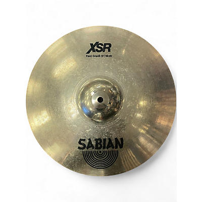 Used SABIAN 14in XSR Fast Crash Cymbal