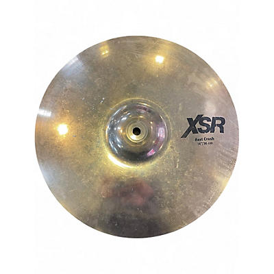 Used SABIAN 14in XSR Fast Crash Cymbal