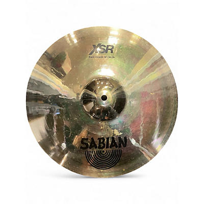 Used SABIAN 14in XSR Fast Crash Cymbal