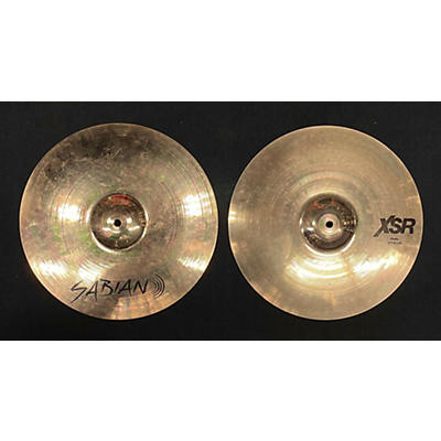 SABIAN Used SABIAN 14in XSR HI HAT PAIR Cymbal