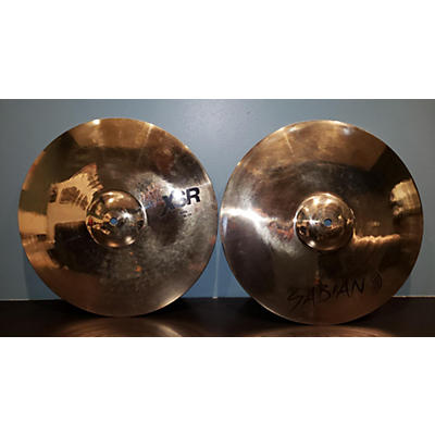 SABIAN Used SABIAN 14in XSR HI HAT PAIR Cymbal