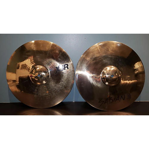 SABIAN Used SABIAN 14in XSR HI HAT PAIR Cymbal 33