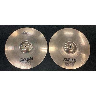 SABIAN Used SABIAN 14in XSR HI HAT PAIR Cymbal