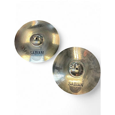 Used SABIAN 14in XSR HI-HAT PAIR Cymbal