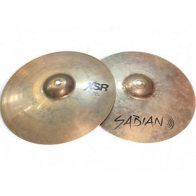 Used SABIAN 14in XSR HI-HAT PAIR Cymbal