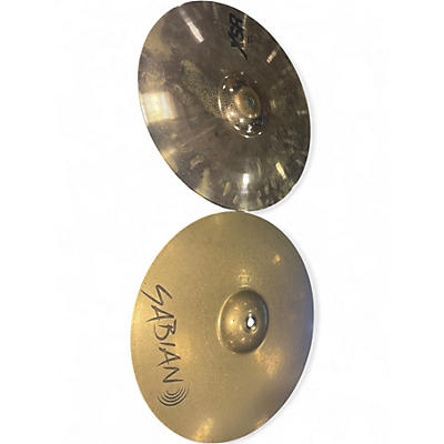Used SABIAN 14in XSR HI HAT PAIR Cymbal