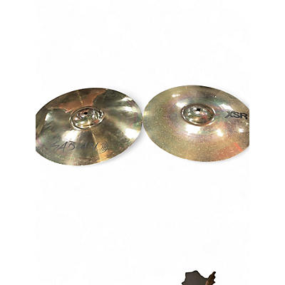 Used SABIAN 14in XSR HI HAT PAIR Cymbal