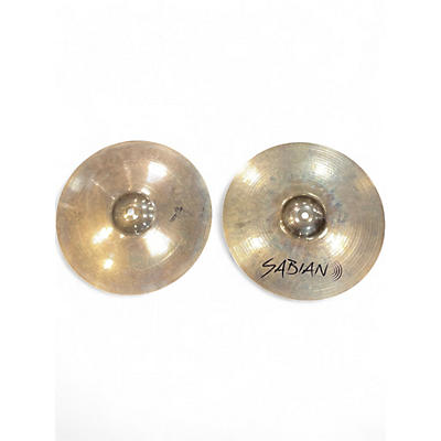 Used SABIAN 14in XSR HI HAT PAIR Cymbal