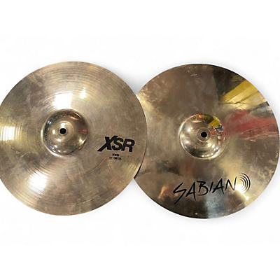 Used SABIAN 14in XSR HI HATS Cymbal