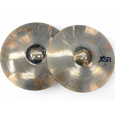 Used SABIAN 14in XSR HIHAT PAIR CYMBALS Cymbal