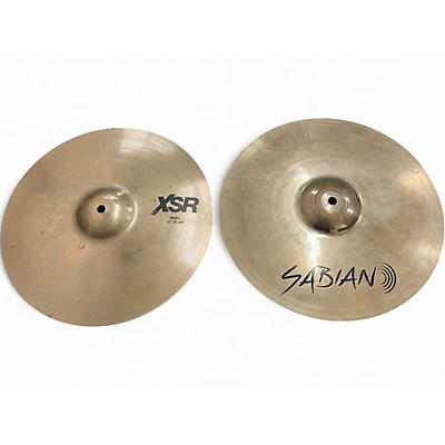 Used SABIAN 14in XSR HIHAT pair Cymbal