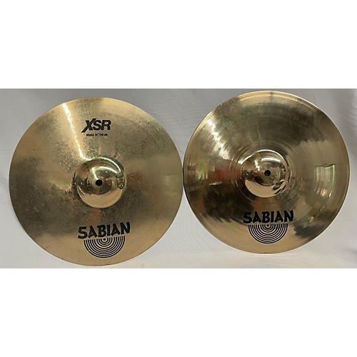 SABIAN Used SABIAN 14in XSR Hi Hat Pair Cymbal 33