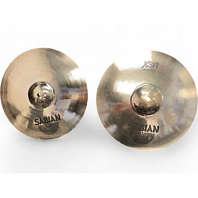 SABIAN Used SABIAN 14in XSR Hi Hat Pair Cymbal