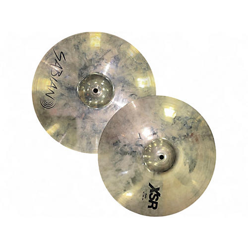 Used SABIAN 14in XSR Hi Hat Pair Cymbal 33