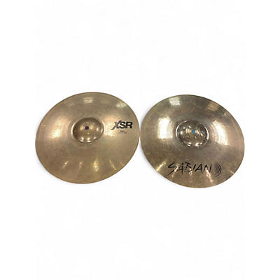 Used SABIAN 14in XSR Hi Hat Pair Cymbal