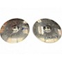 Used SABIAN 14in XSR Hi Hat Pair Cymbal 33