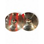 Used SABIAN 14in XSR Hi Hat Top & Bottom Cymbal 33