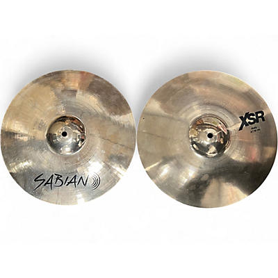Used SABIAN 14in XSR Hi Hats Cymbal