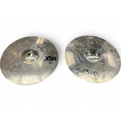 Used SABIAN 14in XSR HiHat Pair 14" Cymbal