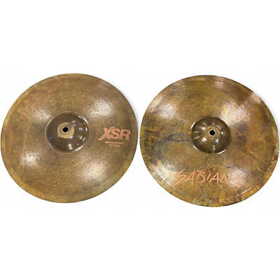 Used SABIAN 14in XSR Monarch Hi Hat Pair Cymbal