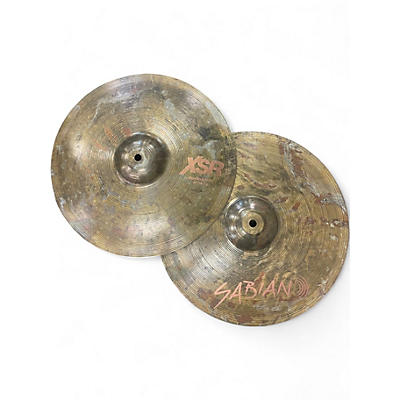 Used SABIAN 14in XSR Monarch Hi Hat Pair Cymbal