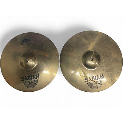 Used SABIAN 14in XSR Rock Hats Cymbal