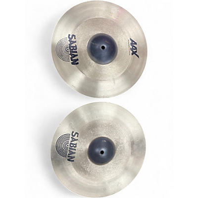 Used SABIAN 14in aax freq hats Cymbal