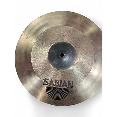 Used SABIAN 14in aax freq hi hats pair Cymbal