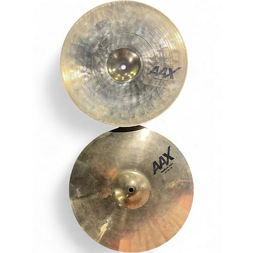 Used SABIAN 14in aax medium hi hat pair 14