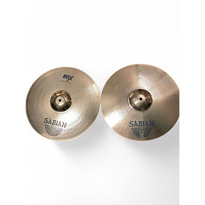 Used SABIAN 14in b8x hi hat pair Cymbal