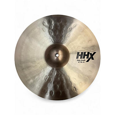 Used SABIAN 14in hHX Thin Crash Cymbal