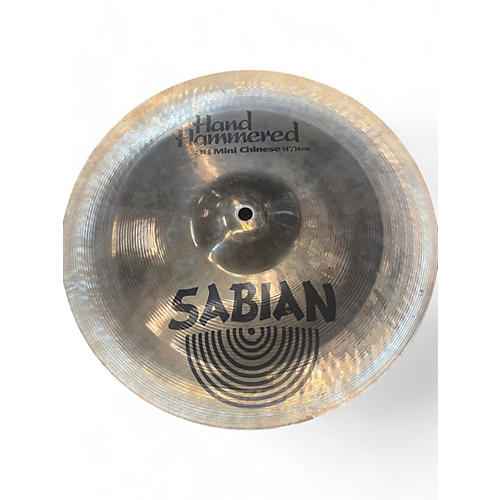 Used SABIAN 14in hh mini chinese Cymbal 33