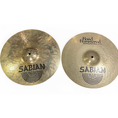 Used SABIAN 14in hh regular hats Cymbal