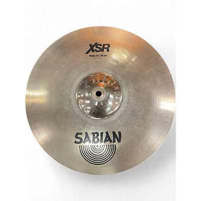 SABIAN Used SABIAN 14in xsr 14" high hat pair Cymbal