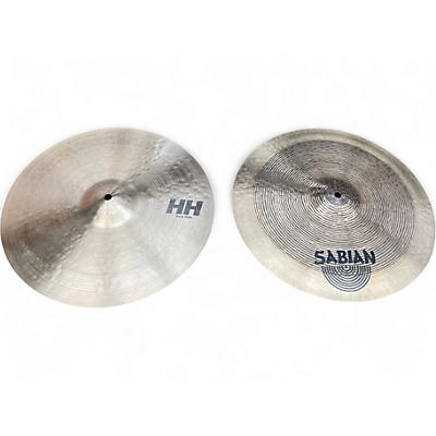 Used SABIAN 15in AA Rock Hi Hat Pair Cymbal