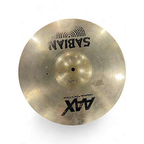 Used SABIAN 15in AAX Crash Cymbal 35