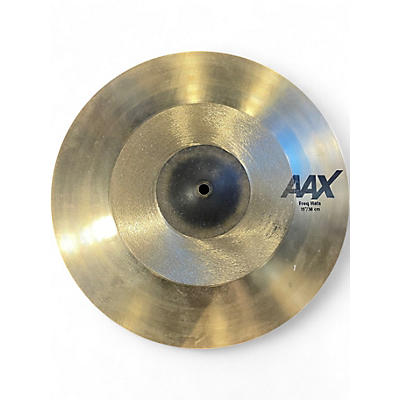 Used SABIAN 15in AAX Freq Hats Top Cymbal
